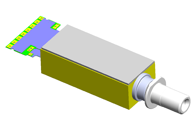 100G Non-Hermetic LR4 DML Driver Integrated TOSA